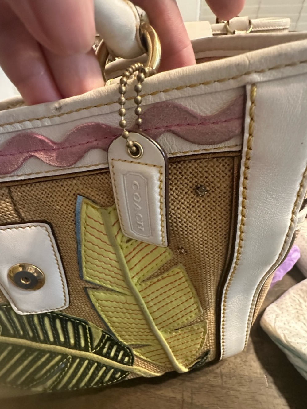 Coach Canvas Tote Bag - Picture 6 of 6